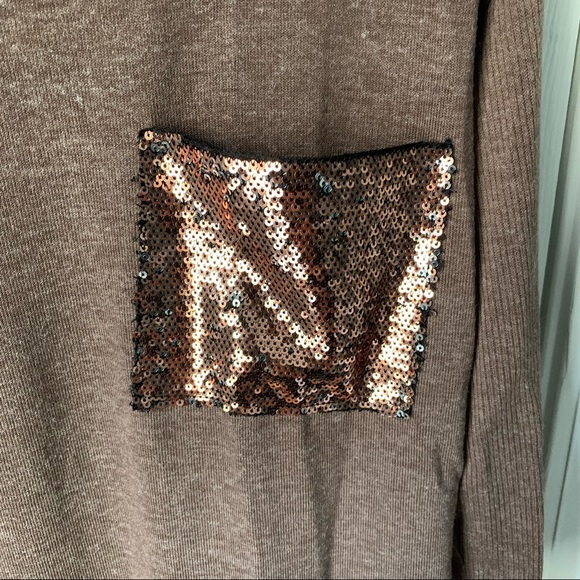 NWOT Brown Sweater - Picture 3 of 4